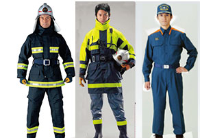 消防用被服（防火衣、活動服、救助服・耐熱服）